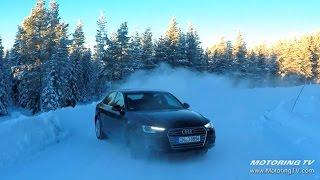 Testing Audi's new quattro ultra all-wheel drive system