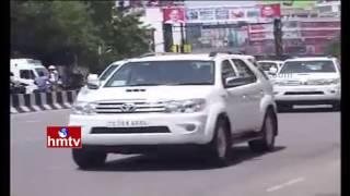 Visuals of CM KCR New Convoy | White Vehicles | HMTV