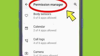 Permission Manager Setting | Redmi Note 11