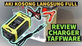 Review Charger Taffware Charger Aki Mobil & Motor| Charger Aki Portable