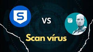 Eset Online Scanner VS Sophos Scan & Clean | Removendo vírus do Windows 2023
