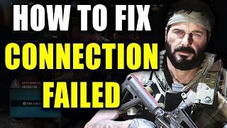 How To Fix Connection Failed Error In COD Black Ops 6 / Warzone On PS5