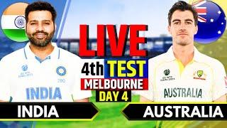 India vs Australia, 4th Test, Day 4 | IND vs AUS Live Match | Live Cricket Match Today, 3rd Session