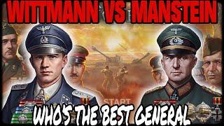 WITTMANN VS MANSTEIN! Who's Is The Best Tank General?