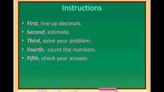 Multiplying Decimals