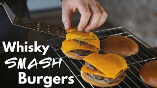 SMASH Burgers with WHISKY??? | Jameson Stout Edition