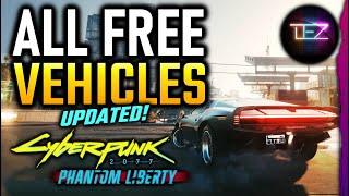 25 Free Cars and Bikes in Cyberpunk 2077 & Phantom Liberty Ranked (UPDATED VERSION)