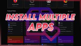 How to Install Multiple Apps at once in Windows | Alternative to Ninite