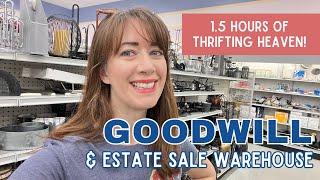 Thrift with Me | Goodwill & Estate Sale Haul | Vintage Reseller