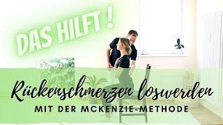 Rückenschmerzen (LWS) erfolgreich und nachhaltig behandeln mit der McKenzie-Methode