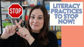3 Literacy Practices to Stop Now in your K-2 Classroom (and what to try instead!) // Literacy Tips