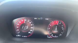 Volvo S60 T8 Polestar Engineered 405HP Hybrid Geartronic onboard acceleration 0 165km/h 4K