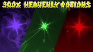 Popping 300x HEAVENLY POTIONS | Sols RNG