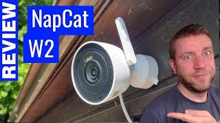 Napcat W2 - outdoor IP camera with AI motion detection