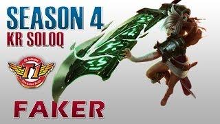 SKT T1 Faker - Riven vs Zilean - KR SoloQ