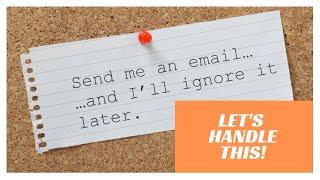 Sales Objection Handling: Send Me An Email - New Response!