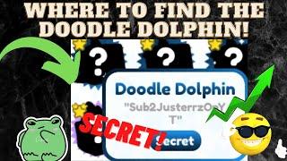 PET SIMULATOR X - WHERE TO GET THE *NEW* SECRET PET!(Doodle Dolphin)[New DOODLE WORLD Update Part 2]