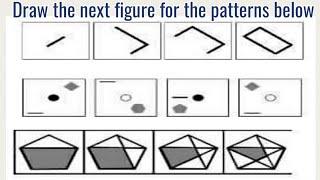 Abstract Reasoning Test: Draw the next figure for the patterns below [AFPSAT PMA College Entrance]
