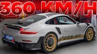 360 KM/H im WINGLESS Porsche GT2 RS MR