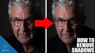 How to Remove Unwanted Shadows: PHOTOSHOP #84