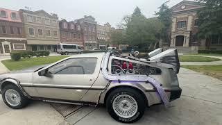 Back To The Future Time Machine at Universal Studios