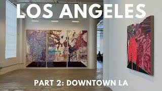 Los Angeles: Exploring more art galleries in DTLA & East Hollywood...