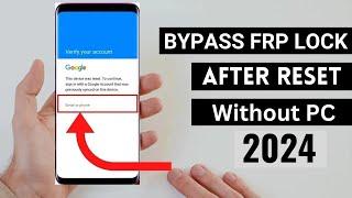 Cara Bypass Verifikasi Google Setelah Factory Reset Tanpa Pc|Cara Bypass Frp Lock [2024]