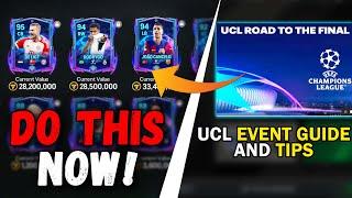 UCL GLITCH?! DO THIS NOW TO GET 95 OVR PLAYERS! UCL FULL EVENT GUIDE AND TIPS! FC MOBILE 24
