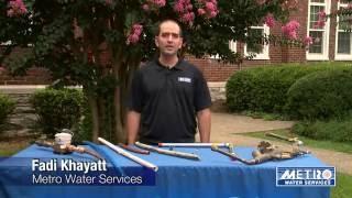 Metro Water Services: "Lead Scratch Test" PSA