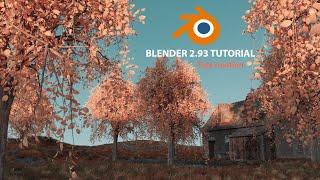 Creating trees using a simple tool in Blender 2.9 | Tutorial Part 1