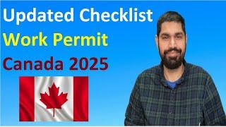 Updated Canada Work Permit Documents Checklist for 2025