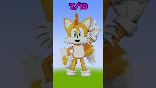 Minecraft: Do you know the name of this character from SONIC? #shorts