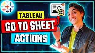 Tableau "Go to Sheet" Actions | #Tableau Course #71