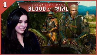 This Place is Beautiful!! | Blood and Wine DLC [Part 1] | The Witcher 3 |