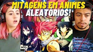 REACT - 10 MINUTOS DE MITAGENS EM ANIMES ALEATÓRIOS - (Aladdinkjk) CASALZINHO