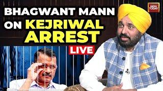 LIVE | Bhagwant Mann On Who Will Run Delhi | Punjab CM Mann Exclusive On Kejriwal Arrest News