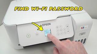 How to Find Wifi Password of Epson EcoTank ET-2800 Printer