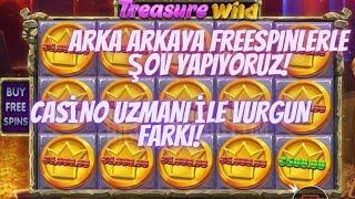 TREASURE WILD l KASA KATLAMA TAKTİKLERİ l Bİ ORDAYIM Bİ BURDAYIM l #GEMSBONANZA #SLOT #CASİNO #CHEST