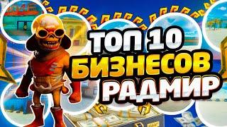 ТОП 10 БИЗНЕСОВ НА РАДМИР / RADMIR / HASSLE ONLINE В 2024 ГОДУ! ГАЙД ПО БИЗНЕСАМ