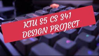 Design Project Syllabus ( KTU CS 341  ) Computer Science and Engineering - S5