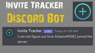 How to Setup Invite Tracker Bot | Discord Bot | Feroz