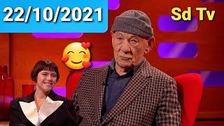 Graham Norton Show 22/10/2021 Eddie Redmayne, Jessie Buckley, Motsi Mabuse, Ian McKellen, Elton John