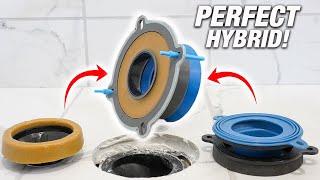 This Rubber Wax Toilet Seal Hybrid Changes Everything! NO MORE LEAKS! DIY How To