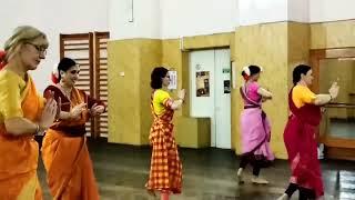 PUSHPANJALI| UKRAINE| BHARATANATYAM #bharatanatyam #ukraine