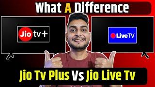 Jio Tv Plus Vs Live Tv | What A Difference | Jio Live Tv Vs Jio Tv Plus