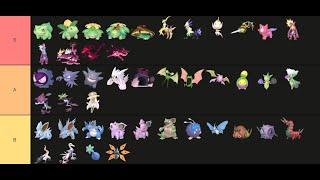 Pokemon | Supreme Shiny Poison Type Pokemon Tier List