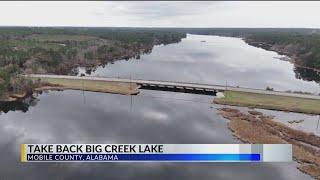 West Mobile County residents demand Big Creek Lake to reopen