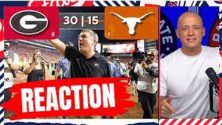 UGA Beats Texas - Josh Pate Rapid Reaction