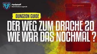 Raid: Shadow Legends - Der Weg zum Drache 20 - Wie war das nochmal - Tipps für das 1. Team