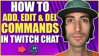 How To Add And Delete Commands | Nightbot tv